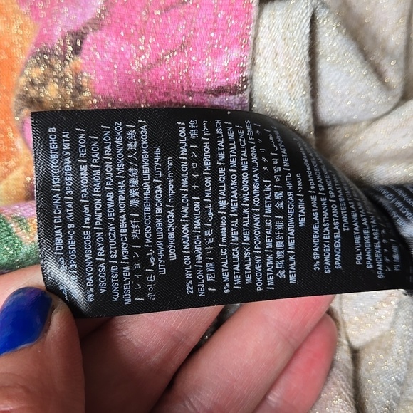 MARCIANO Floral Mini Bodycon Dress size M - Picture 9 of 9